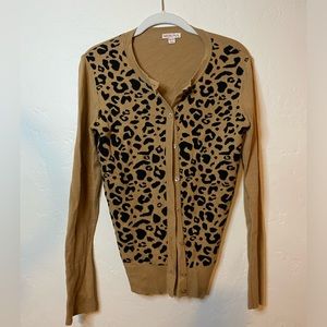 Cheetah cardigan